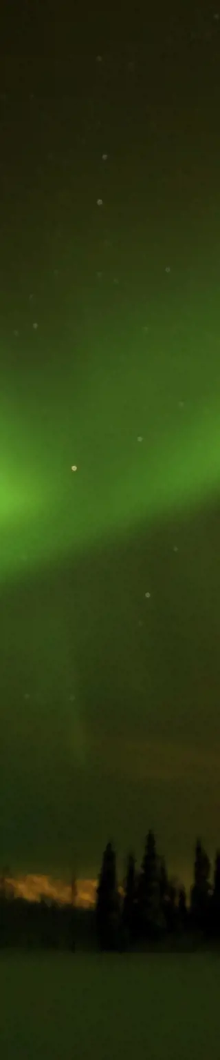 Lass dich von Schwedisch Lapplands Polarlichtern verzaubern